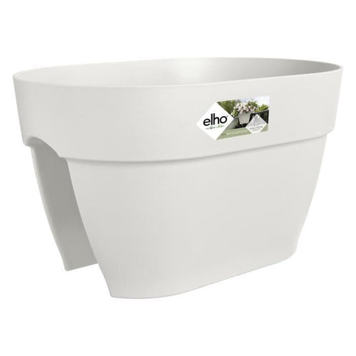 ELHO - Vaso da fiori - Vibia Campana Flower Bridge 40 - Silk White - Balcone esterno - L 26 x P 39 x H 22 cm