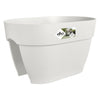 ELHO - Vaso da fiori - Vibia Campana Flower Bridge 40 - Silk White - Balcone esterno - L 26 x P 39 x H 22 cm