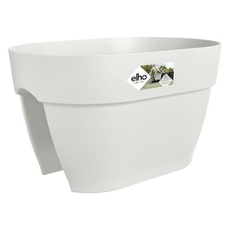 ELHO - Vaso da fiori - Vibia Campana Flower Bridge 40 - Silk White - Balcone esterno - L 26 x P 39 x H 22 cm
