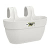 ELHO - Vaso da fiori - Vibia Campana Easy Hanger Medium - Silk White - Balcone esterno - L 24,1 x P 36 x H 26,5 cm