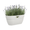 ELHO - Vaso da fiori - Vibia Campana Easy Hanger Medium - Silk White - Balcone esterno - L 24,1 x P 36 x H 26,5 cm