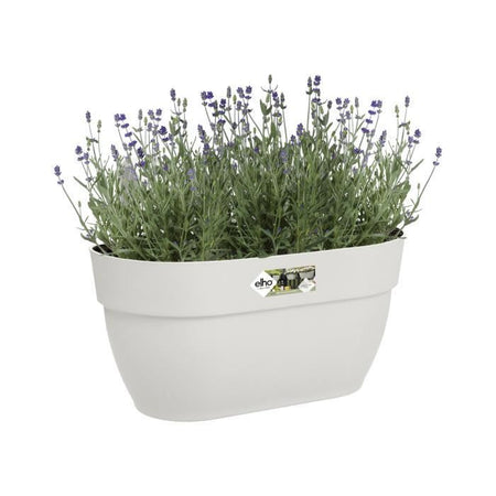 ELHO - Vaso da fiori - Vibia Campana Easy Hanger Medium - Silk White - Balcone esterno - L 24,1 x P 36 x H 26,5 cm