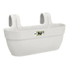 ELHO - Vaso da fiori - Vibia Campana Easy Hanger Large - Silk White - Balcone esterno - L 24,1 x P 46 x H 26,5 cm