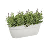 ELHO - Vaso da fiori - Vibia Campana Easy Hanger Large - Silk White - Balcone esterno - L 24,1 x P 46 x H 26,5 cm