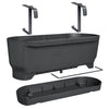 ELHO - Vaso da fiori - Greenville Easy Balcony 52 - Living Black - Balcone - L 21,2 x P 52 x H 19,4 cm