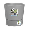 ELHO - Vaso da fiori - Greensense Aqua Care Round 30 - Cemento chiaro - Interno/esterno - 29,5 x H 29,1 cm