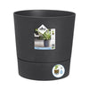 ELHO - Vaso da fiori - Greensense Aqua Care Round 30 - Grigio antracite - Interno/esterno -  29,5 x H 29,1 cm