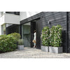 Fioriera Elho Vivo Next Square 40 - Grigio - 39 x H 38 cm - da interno/esterno - 100% riciclato