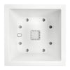 Elho Vivo Next Square 30 Fioriera - Bianco - 30 x H 29 cm - da interno/esterno - 100% riciclato