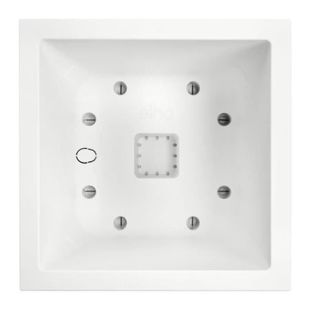 Elho Vivo Next Square 30 Fioriera - Bianco - 30 x H 29 cm - da interno/esterno - 100% riciclato