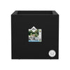 Elho Vivo Next Square 30 Fioriera - Nero -  30 x H 29 cm - da interno/esterno - 100% riciclato