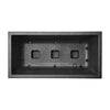Elho Vivo Next Long 60 Fioriera - Nero - L 59 x P 30 x H 29 cm - interno/esterno - 100% riciclato