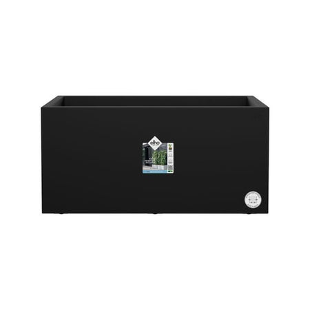 Elho Vivo Next Long 60 Fioriera - Nero - L 59 x P 30 x H 29 cm - interno/esterno - 100% riciclato