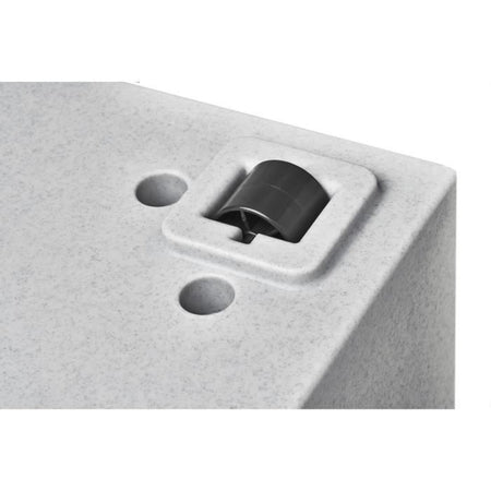 Elho Vivo Next Long 60 Fioriera - Grigio - L 59 x P 30 x H 29 cm - interno/esterno - 100% riciclato
