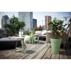 Vaso da fiori ELHO Loft Urban Round High 35 - Verde -  34 x H 45 cm - per esterno - 100% riciclato