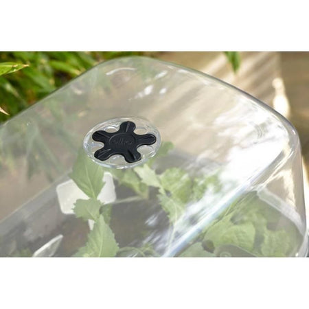 Orto in piedi ELHO Noa - Nero - L 79 x P 39 x H 94 cm - coltivazione e raccolta - 100% riciclato