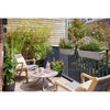 Elho Noa Balconiere XL - Grigio - L 78 x P 20 x H 18 cm - Balcone esterno - 100% riciclato