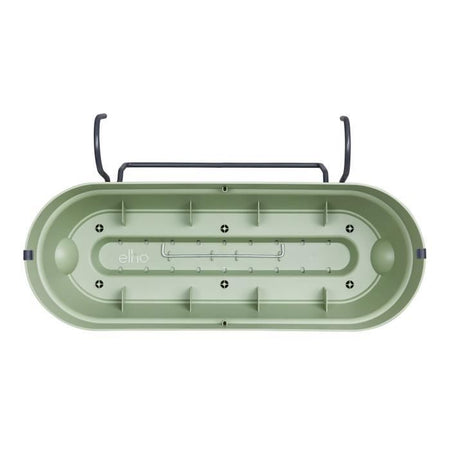 Elho Vibia Campana Balconniere Allin1 50 - Verde - L 50 x P 26 x H 17 cm - Balcone - 100% riciclato