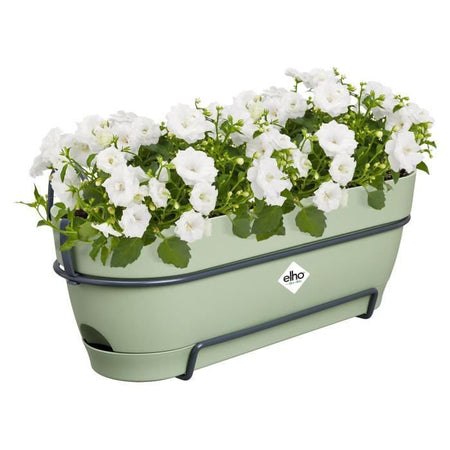 Elho Vibia Campana Balconniere Allin1 50 - Verde - L 50 x P 26 x H 17 cm - Balcone - 100% riciclato