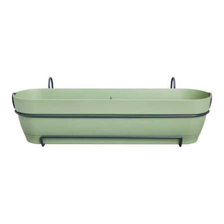 Elho Vibia Campana Balconiere Allin1 70 - Verde - L 70 x P 26 x H 17 cm - Balcone - 100% riciclato