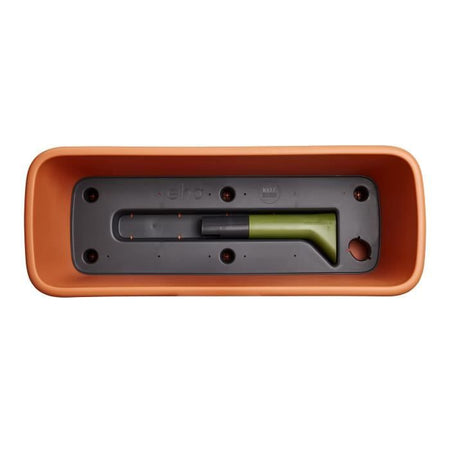 Elho Noa Balconiere L - Marrone - L 65 x P 20 x H 18 cm - Balcone esterno - 100% riciclato