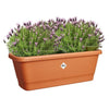 Elho Noa Balconiere M - Marrone - L 52 x P 20 x H 18 cm - Balcone esterno - 100% riciclato