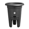 ELHO Green Basics Vaso per fragole 33 - Nero -  33 x H 42 cm - coltivazione e raccolta all'aperto - 100% riciclato