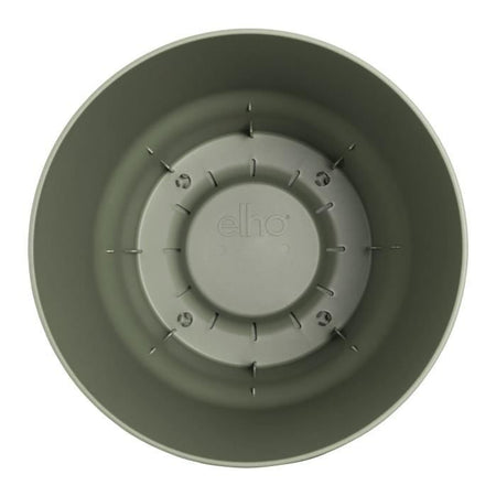 Vaso da fiori rotondo ELHO Greenville 55 - Verde -  55 x H 50 cm - da esterno - 100% riciclato