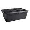 Fioriera Elho Green Basics Jardin De Cultivation L - Nero - L 76 x P 57 x H 27 cm - coltivazione e raccolta all'aperto - 100% riciclato