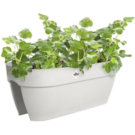 Vaso per fiori - ELHO - Vibia Campana Flower Bridge 60 - Bianco - L 26 x P 59 x H 22 cm - Balcone/Esterno - 100% riciclato