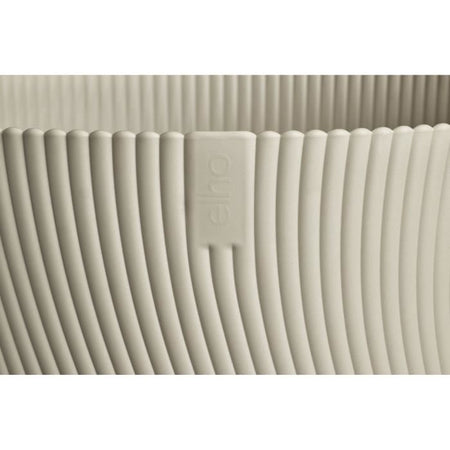 Vaso per fiori - ELHO - Sereh Round 30 - Beige - L 30 x P 29,5 x H 25 cm - 100% riciclato
