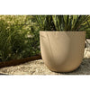 Vaso per fiori - ELHO - Sereh Round 30 - Beige - L 30 x P 29,5 x H 25 cm - 100% riciclato