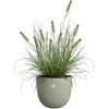 Vaso per fiori - ELHO - Sereh Round 40 - Verde -  39 x H 33 cm - 100% riciclato