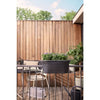 ELHO - Gb Balconniere Set De Cult 55 - Living Black - L 55 x P 28,5 x H 25 cm - Balcone - 100% riciclato