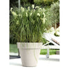 Vaso per fiori - ELHO - Pure Round 40 - Bianco -  39 x H 36 cm - 100% riciclato