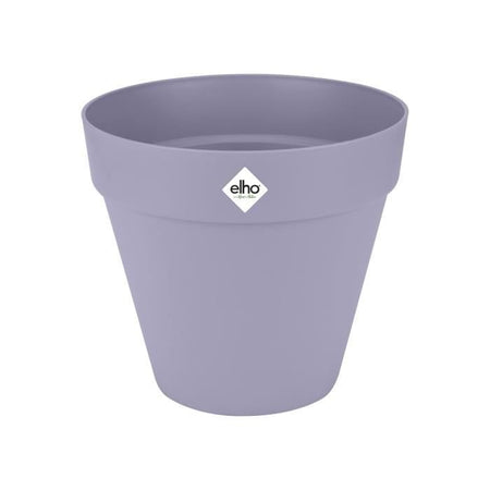Vaso da fiori - Elho - Loft Urban Round - Viola - L 29 x P 28,5 x H 26 cm - Esterno - 100% riciclato
