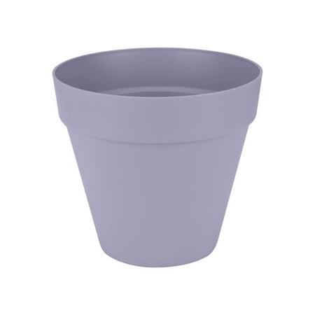 Vaso da fiori - Elho - Loft Urban Round - Viola - L 29 x P 28,5 x H 26 cm - Esterno - 100% riciclato