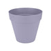 Vaso da fiori - Elho - Loft Urban Round - Ruote 40 - Viola - L 39 x P 38,5 x A 35 cm - Esterno - 100% riciclato