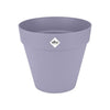 Vaso da fiori - Elho - Loft Urban Round - Ruote 40 - Viola - L 39 x P 38,5 x A 35 cm - Esterno - 100% riciclato