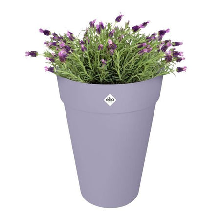 Vaso da fiori - Elho - Loft Urban Round - Altezza 35 - Viola - L 34 x P 33,5 x H 45 cm - Esterno - 100% riciclato