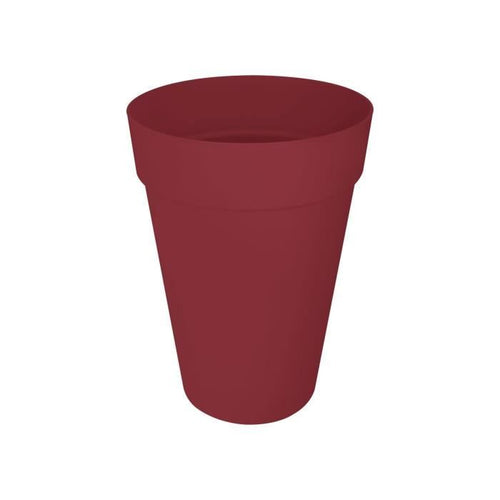 Vaso da fiori - Elho - Loft Urban Round - Altezza 42 - Rosso - 42 x H 56 cm - Esterno - 100% riciclato