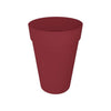 Vaso da fiori - Elho - Loft Urban Round - Altezza 42 - Rosso -  42 x H 56 cm - Esterno - 100% riciclato