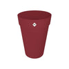Vaso da fiori - Elho - Loft Urban Round - Altezza 42 - Rosso - 42 x H 56 cm - Esterno - 100% riciclato