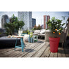 Vaso da fiori - Elho - Loft Urban Round - Altezza 42 - Rosso - 42 x H 56 cm - Esterno - 100% riciclato