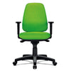 Poltrona ergonomica con schienale regolabile in altezza ed elevazione a gas