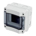 Centralino da parete con guida din 8 moduli IP55 - Elmark - ElettroWatt.eu