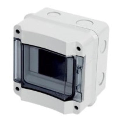 Centralino da parete con guida din 18 moduli IP55 - Elmark - ElettroWatt.eu