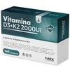 Vitamina d3 + vitamina k2, 160 compresse ad alto dosaggio per cuore e ossa