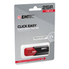 Emtec Memoria Usb B110 Usb3.2 Clickeasy 256Gb Rossa