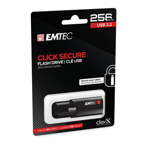 Emtec Memoria B120 Clicksecure 256Gb